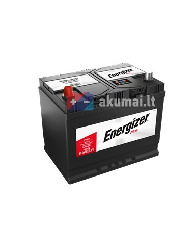 Energizer 68Ah Jap (+ -) Plus akumuliatorius