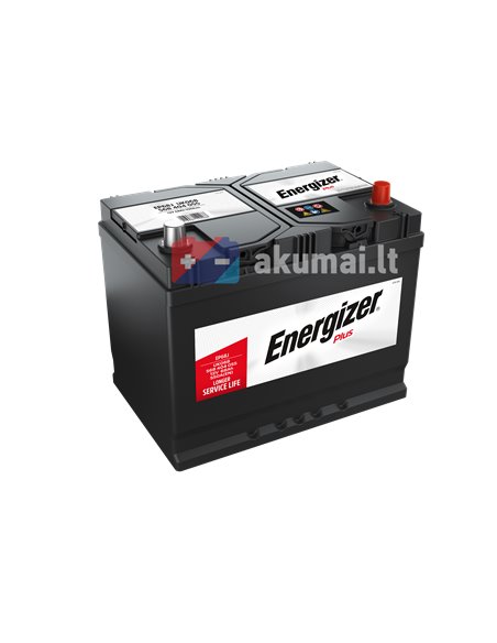 Energizer 68Ah Jap (- +) Plus akumuliatorius