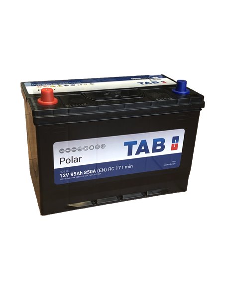 TAB Polar S akumuliatorius 12V 95Ah 850A Jap (+-)