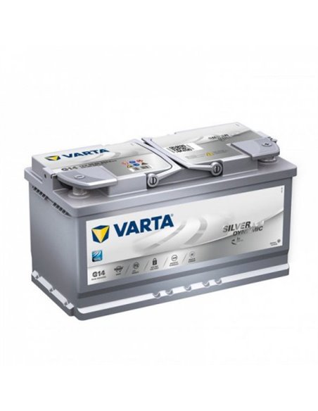 Akumuliatorius VARTA SILVER Dynamic AGM  95Ah 850A EN 12 V