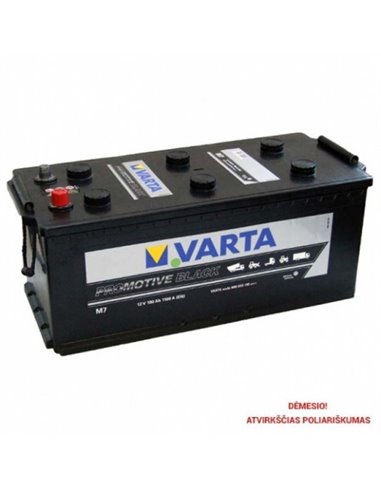 Akumuliatorius VARTA PROMOTIVE Black Heavy Duty 180Ah 1100 A EN 12V