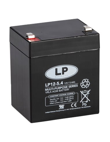 LP  5.4 Ah 12V VRLA akumuliatorius