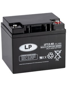 LP 40Ah 12V VRLA akumuliatorius