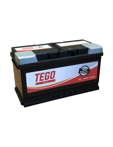 TEGO Plus akumuliatorius 12V 100Ah 800A