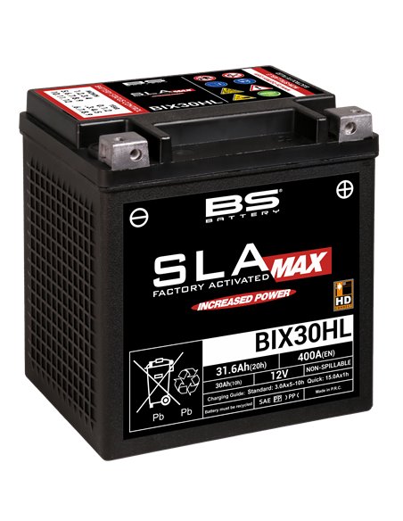 BIX30HL HD SLA MAX 12V 31.6Ah akumuliatorius