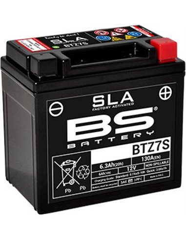 BTZ7S SLA 12V 6.3Ah akumuliatorius