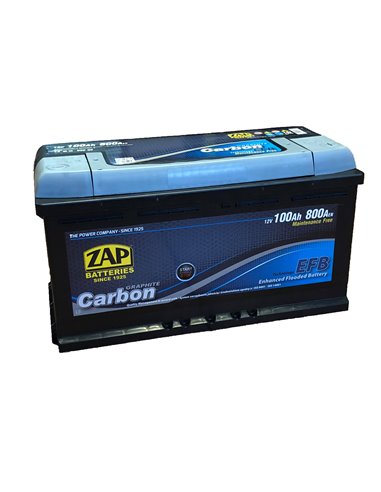 ZAP Carbon EFB akumuliatorius 12V 100Ah 800A