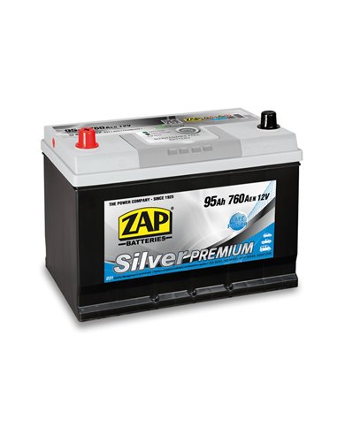 ZAP Silver Premium Jap (+-) akumuliatorius 12V 95Ah 760A