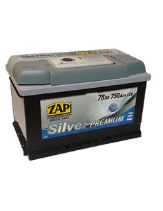 ZAP Silver Premium akumuliatorius 12V 78Ah 750A