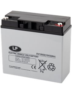 LP EV 22Ah 12V VRLA akumuliatorius