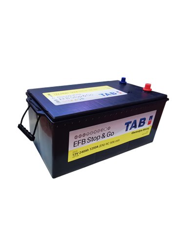 TAB EFB akumuliatorius 12V 240Ah 1250A