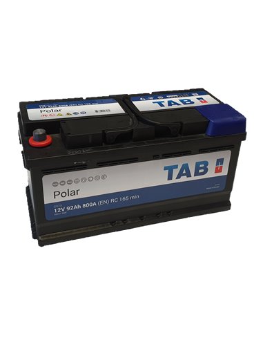 TAB Polar akumuliatorius 12V 92Ah 800A (+-)