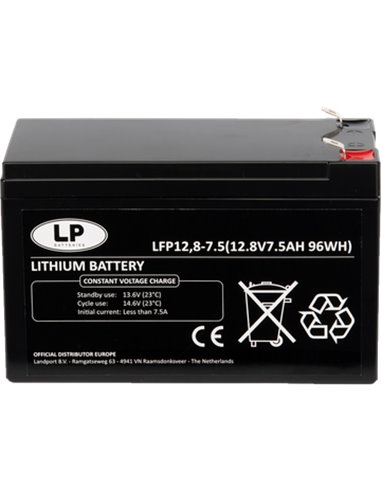 LANDPORT LFP-12-7.5 Lithium Ion akumuliatorius