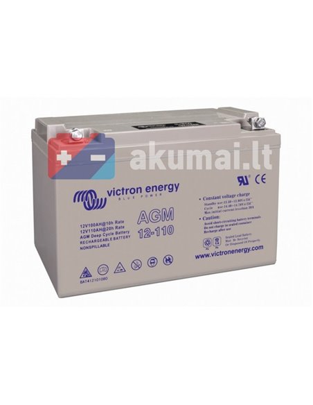 Victron Energy AGM 12V 110Ah Gilaus Ciklo Akumuliatorius