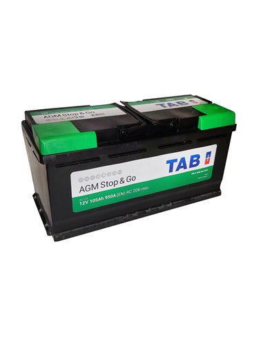 TAB  AGM akumuliatorius 12V 105Ah 950A