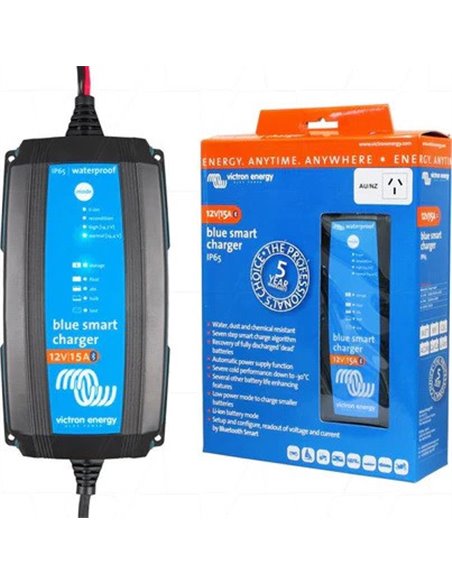 Akumuliatoriaus pakrovėjas Blue Smart IP65 Charger 15A (120V ir 230V)