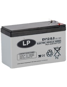 LP EV 8Ah 12V VRLA akumuliatorius