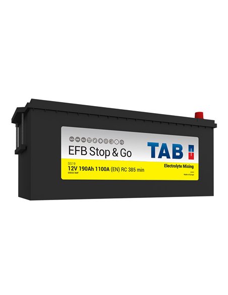 TAB EFB akumuliatorius 12V 190Ah 1100A