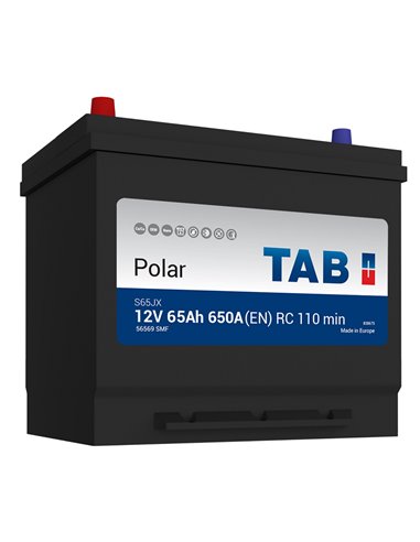 TAB Polar S  akumuliatorius 12V 65Ah 600A Jap (+-)