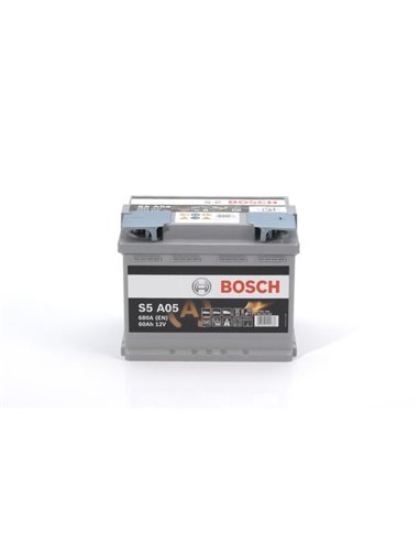 BOSCH 60Ah 680A (EN) 12V AGM akumuliatorius