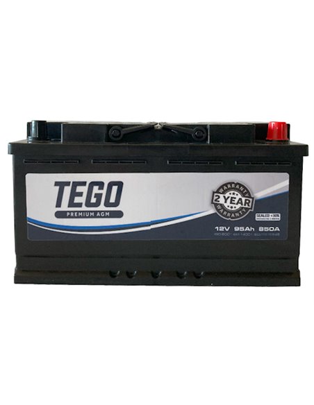 TEGO AGM akumuliatorius 12V 95Ah 850A