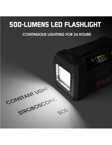 Išorinė baterija LOKITHOR AW401 (su vandens kompresoriumi)