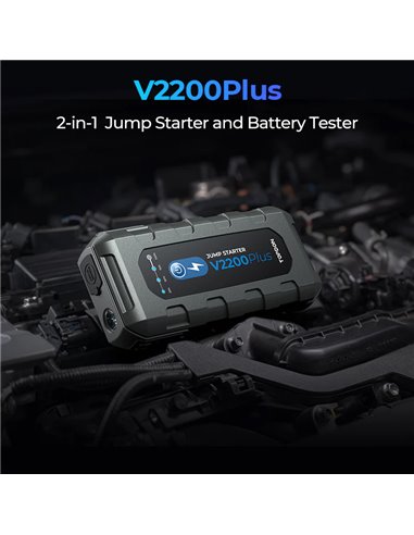 Išorinė baterija TOPDON V2200 Plus (su Jump Start funkcija)