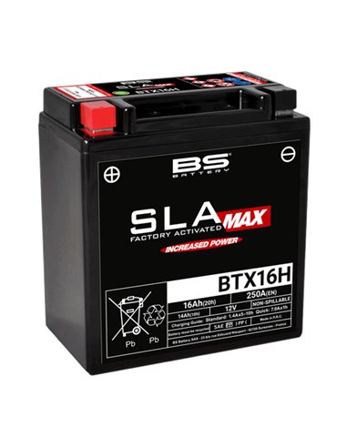 BTX16H HD SLA MAX 12V 14Ah akumuliatorius