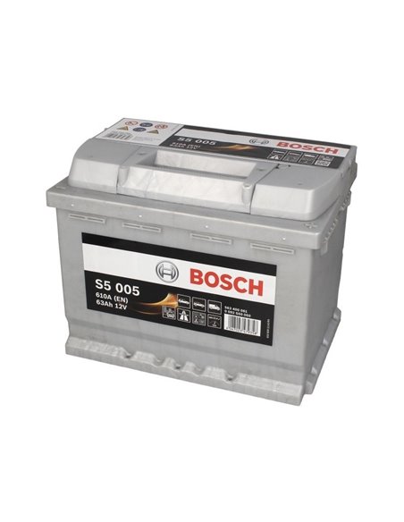 BOSCH 63Ah 610A (EN) 12V Akumuliatorius