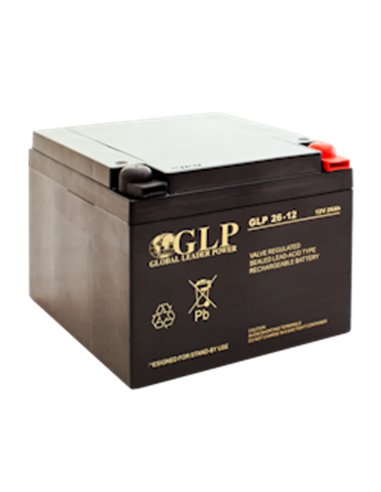 GLP 26Ah 12 V VRLA akumuliatorius