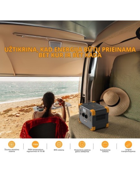 Nešiojama maitinimo stotis E600LFP 1200W