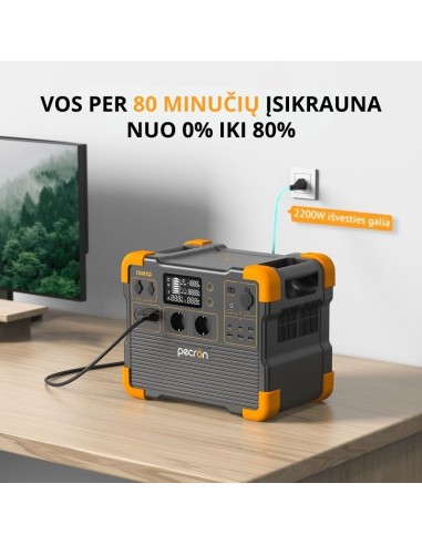 Nešiojama maitinimo stotis E1500LFP 2200W