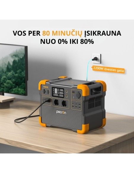 Nešiojama maitinimo stotis E1500LFP 2200W