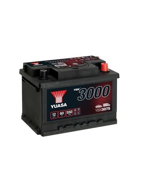 YUASA akumuliatorius 60Ah 550A