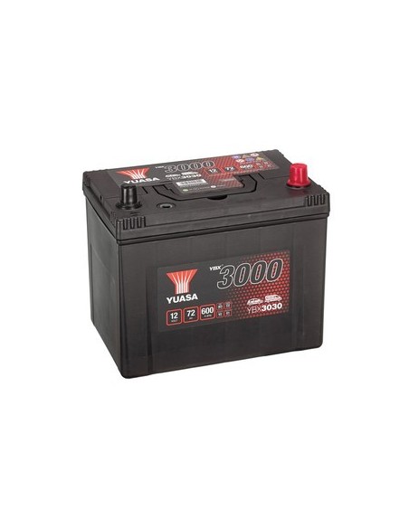 YUASA akumuliatorius 72Ah 600A