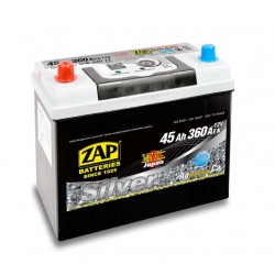 ZAP 45 Ah Jap Silver (+ -) akumuliatorius