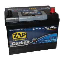 ZAP 70 Ah Jap (-+) Carbon EFB akumuliatorius