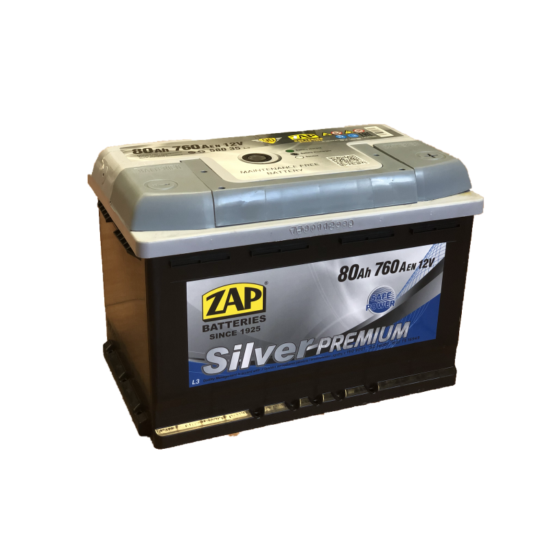 ZAP 80 Ah Silver Premium akumuliatorius