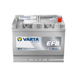 Akumuliatorius VARTA 72Ah 760A EFB