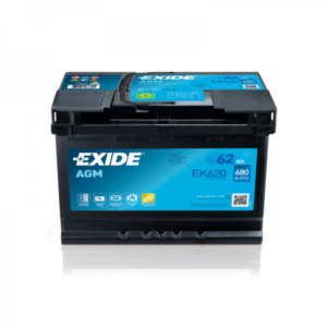 Exide 62Ah 680 A 12V AGM akumuliatorius