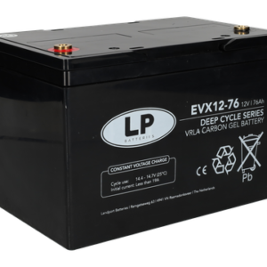 LP EVX 76Ah 12V  Carbon akumuliatorius