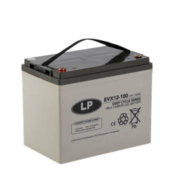 LP EVX 100Ah 12V Carbon akumuliatorius