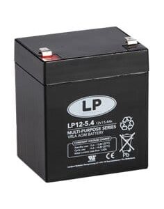 LP  5.4 Ah 12V, T1 VRLA akumuliatorius