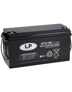 LP 150Ah 12V VRLA akumuliatorius