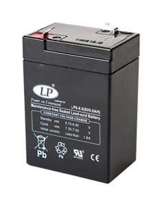 LP 6Ah 6V VRLA  akumuliatorius