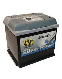 ZAP 54Ah Silver Premium  akumuliatorius