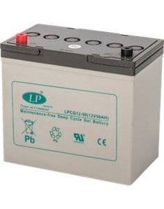 LPCG 50Ah VRLA GEL akumuliatorius