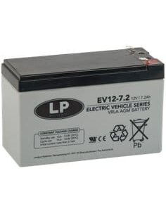 LP 7,2Ah 12V EV VRLA akumuliatorius