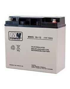 MWPower MWS akumuliatorius 18Ah 12V VRLA AGM