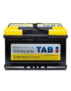 TAB EFB akumuliatorius 12V 80Ah 760A